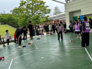 ボッチャ対決