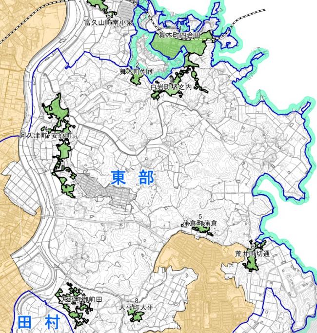東部全体図