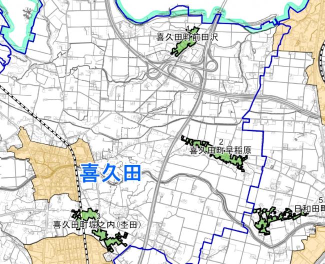 喜久田全体図