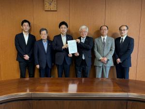 郡山医師会からの要望書受理
