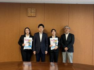 JICA海外協力隊による表敬訪問