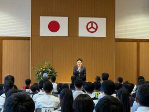 郡山市全国大会出場選手壮行会