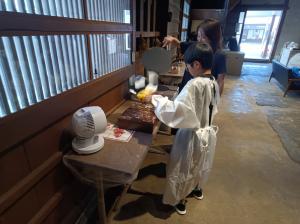 親子ふれあいウォーク絵付け