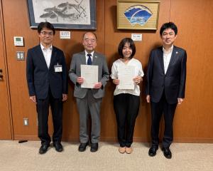 郡山市固定資産評価審査委員会委員辞令交付式