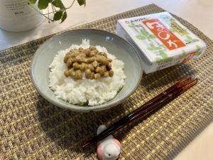 みのり納豆ほのかの納豆ご飯