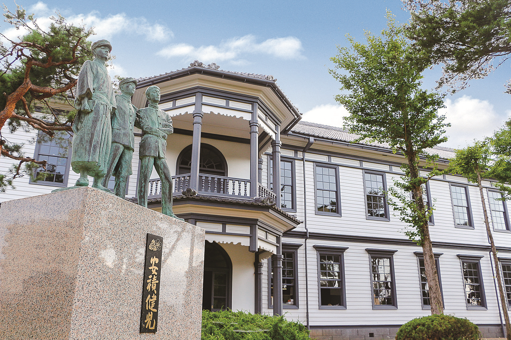 旧福島県尋常中学校本館