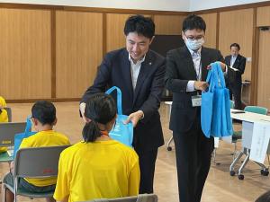 姉妹都市久留米市青少年親善交流使節団歓迎式②