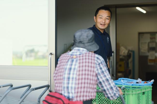 生産農家さんと矢吹店長