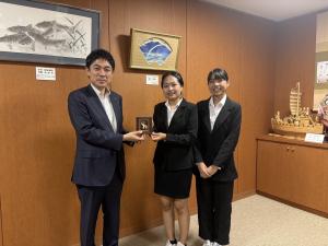 タイ・ランシット大学インターン生表敬訪問
