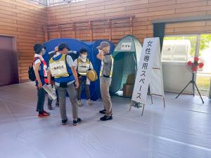 避難所開設・運営訓練その２