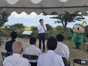郡山布引風の高原まつり開会式