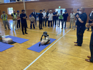 電動心マ実演