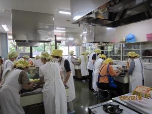 炊き出し訓練①