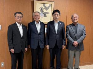 富岡唐傘行灯花火保存会会長