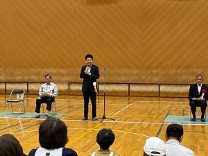 第47回郡山市ゲートボール大会開会式