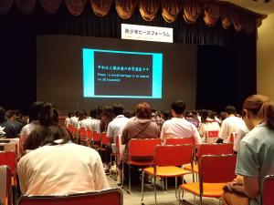 被爆体験者講話