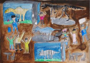 未来の恐竜博物館