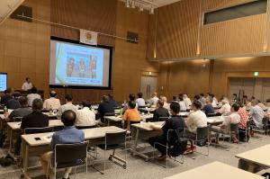 紺野代表取締役社長による外部セミナー