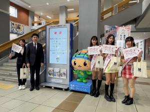 「福島もも娘 シーズン2」による表敬訪問