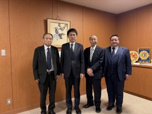 令和8年度東北総合スポーツ大会開催に伴う福島県相撲連盟による表敬訪問