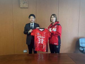 2025-26 大同生命 Sv.League Women開幕に伴う表敬訪問
