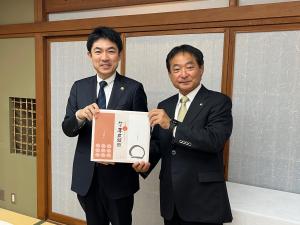 久留米市長との夕食懇談②