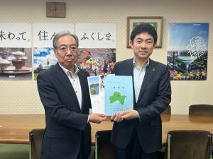 福島県中・県南・会津地区国道協議会など3団体の要望活動②