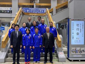 第24回全国障害者スポーツ大会郡山市出場選手壮行会
