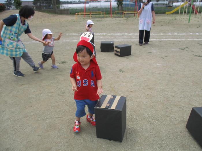 つぼみ組の競技