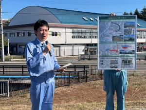 徳定川・逢瀬川 国・県・市合同視察会①