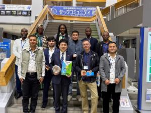 JICA東北センター 海外技術研修員による表敬訪問