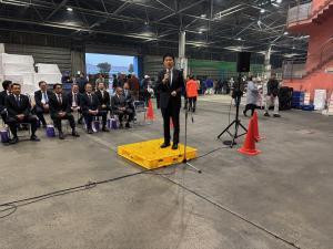 市場まつり開会セレモニー