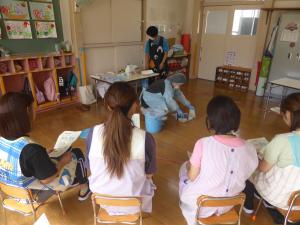 嘔吐処理研修１