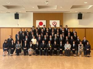 郡山市永年勤続職員表彰式①