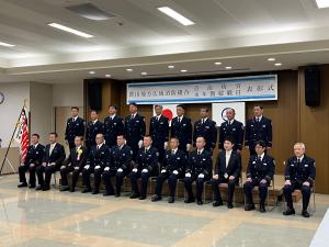 郡山地方広域消防組合自治功労・永年勤続職員表彰式②