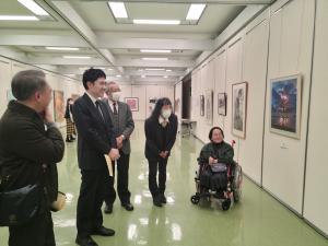 福島県水彩展授賞式②