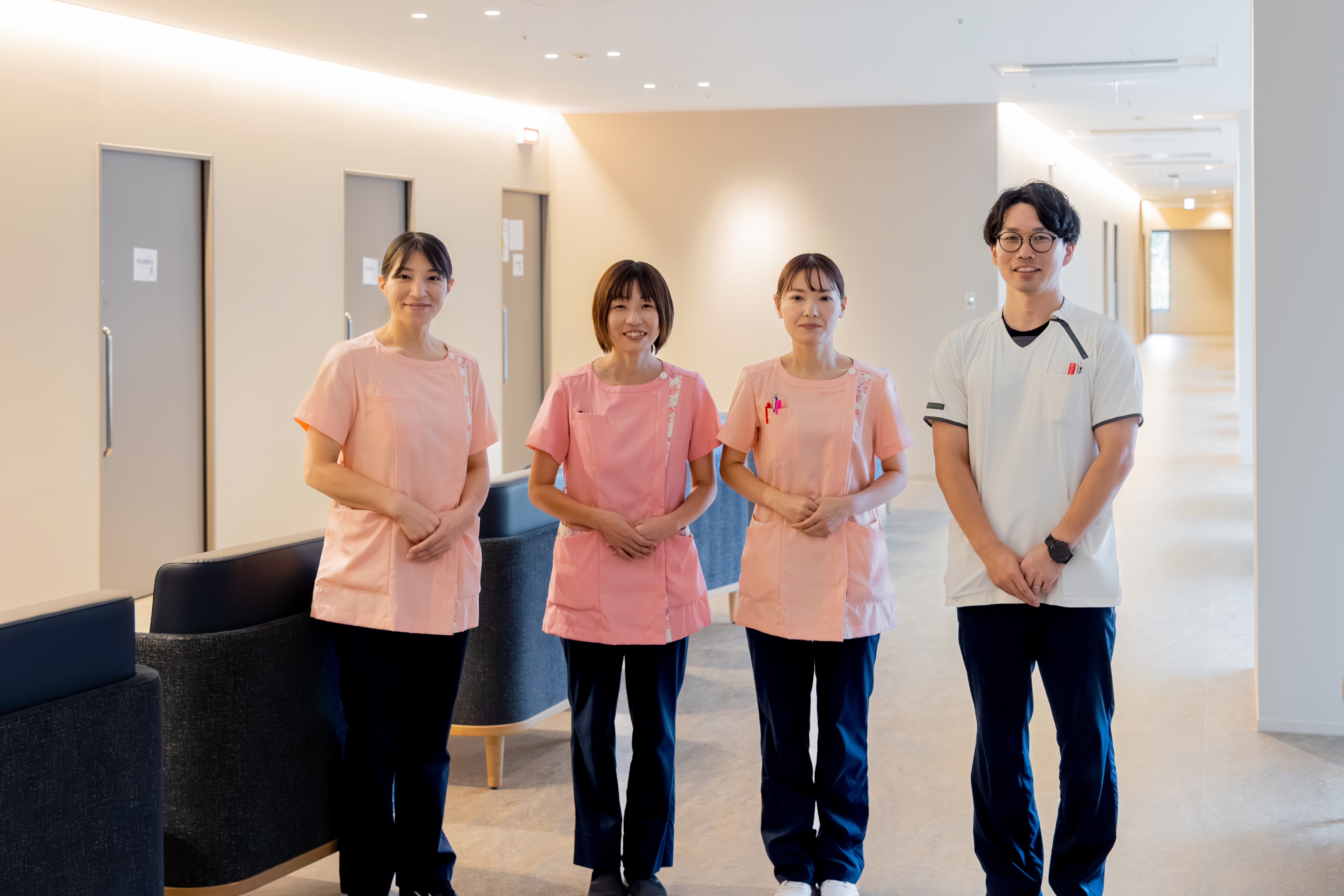 ヘルスプロおおまちの職員たち