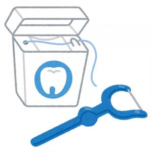 デンタルフロスと歯間ブラシ