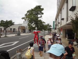 街のウルトラセブン像