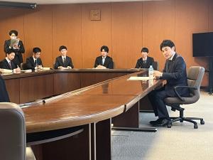 若手・中堅職員との意見交換①