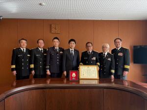 福島ボリューム会による市長表敬