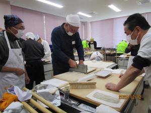 男塾そば打ち③