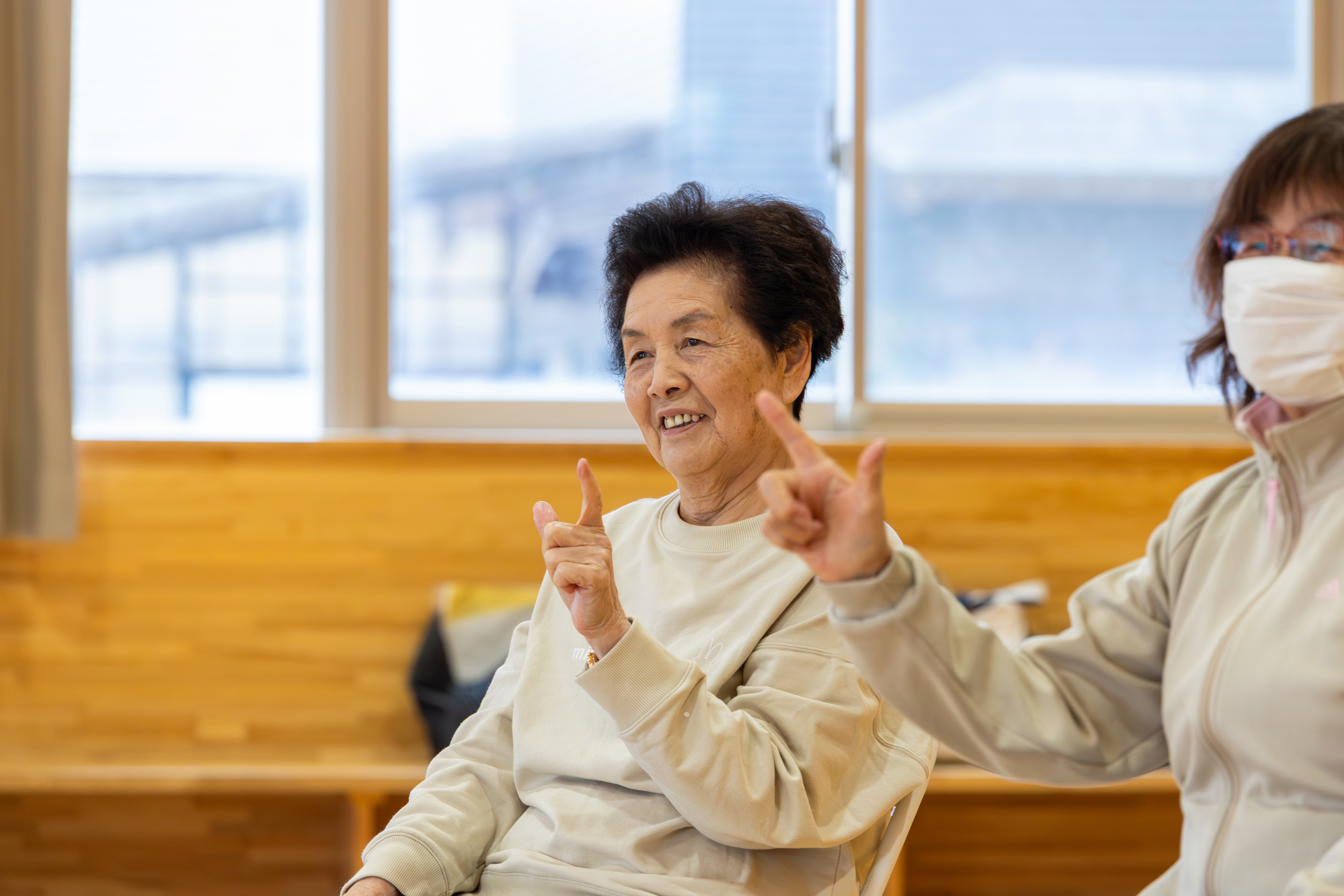 指のストレッチ