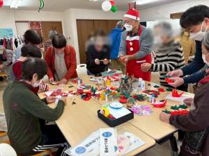 クリスマスパーティーの様子