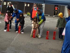 防災訓練の様子