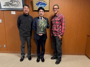 仁井田本家様、パタゴニア日本支社様による表敬訪問