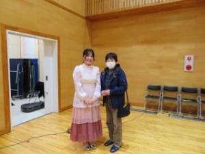 演奏者とお客様の記念撮影