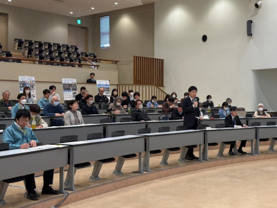 コメントする椎根市長