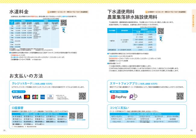 上下水道のしおり2026　05-06
