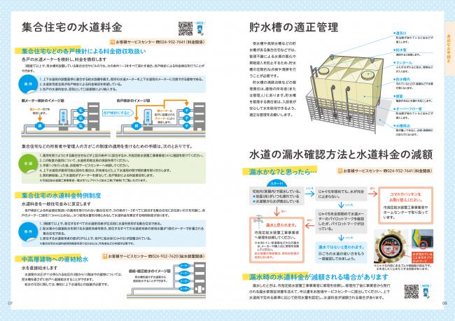 上下水道のしおり2026　07-08